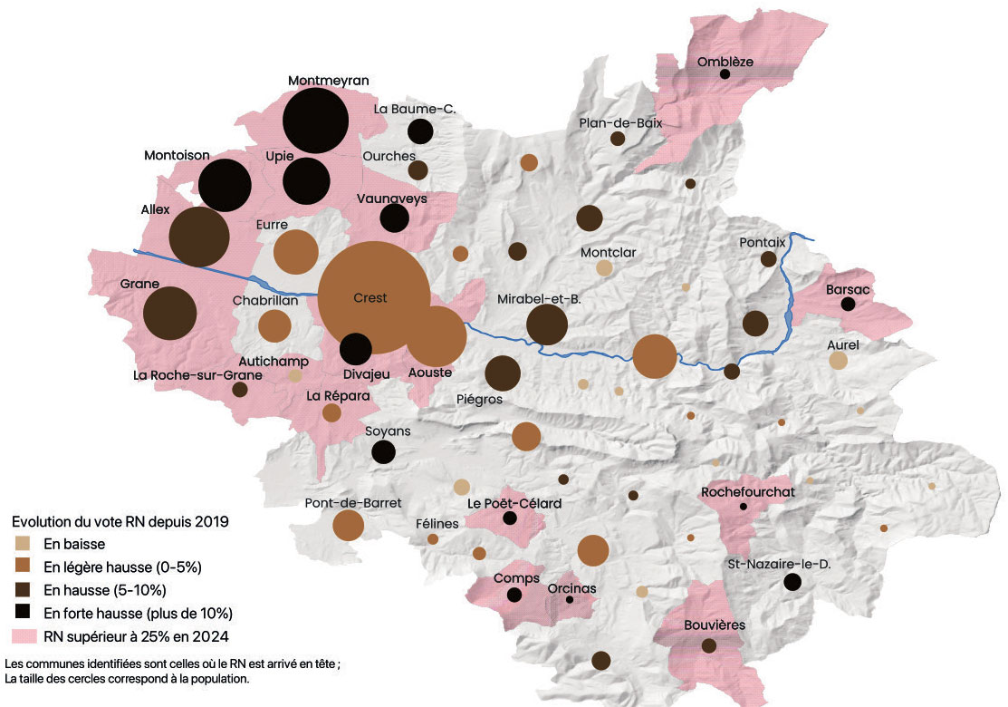 carte europennes 2024 Drome